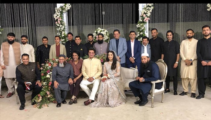 Cricketer Aliya Riaz enters into wedlock with commentator Ali Younis