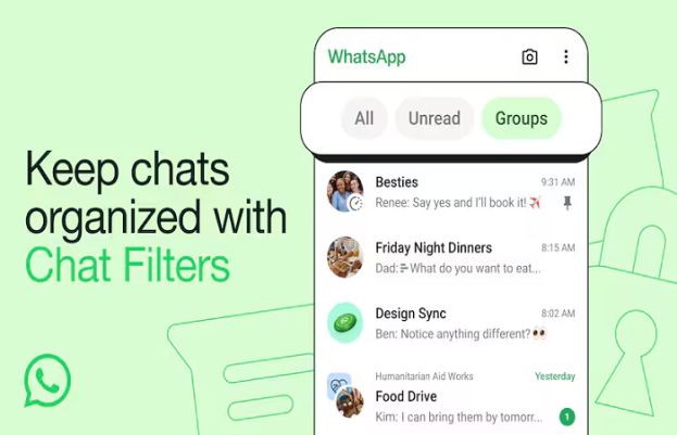 WhatsApp confirms ‘highly requested’ chat filters out now