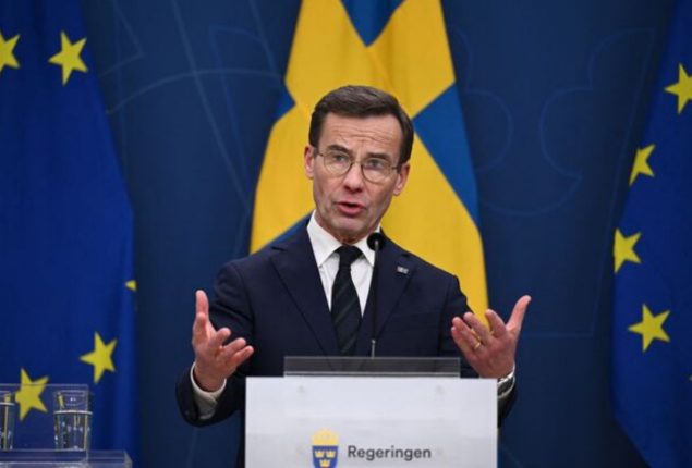 Sweden’s Prime Minister announces NATO troop deployment to Latvia next year