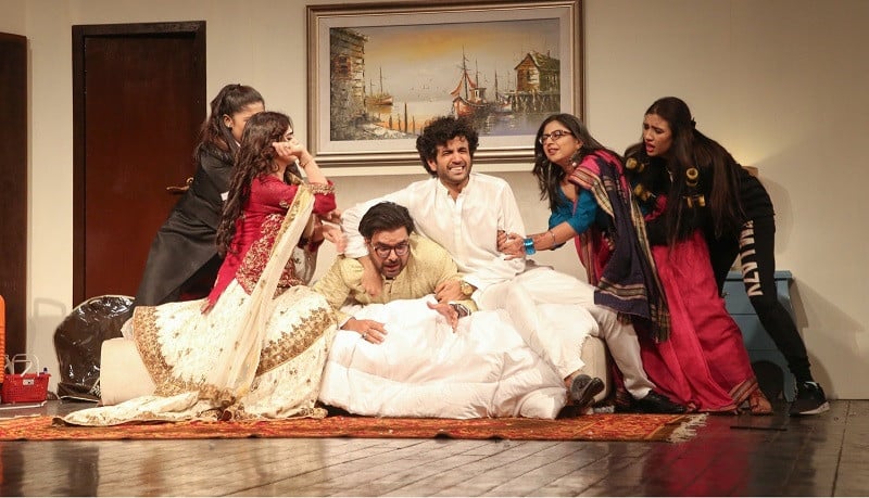 Stage play Hotel Jan-e-Jaan gets a hilarious start