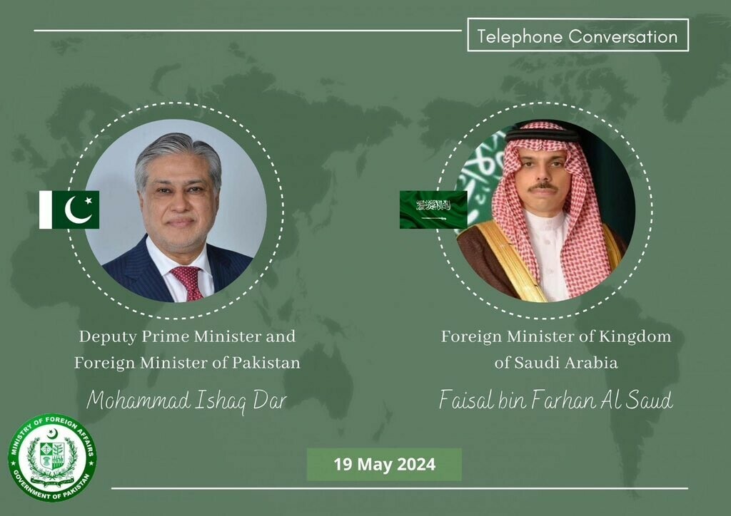 Dar, Saudi counterpart review preparations for Crown Prince’s visit to Pakistan