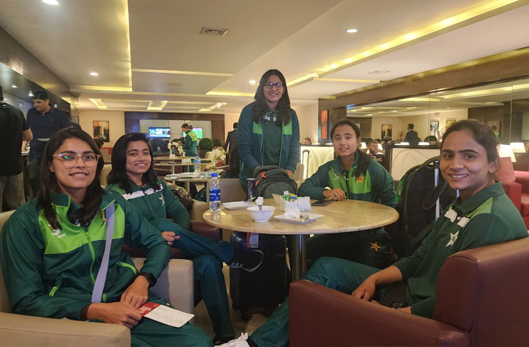 Pakistan women squad reaches England for white-ball series