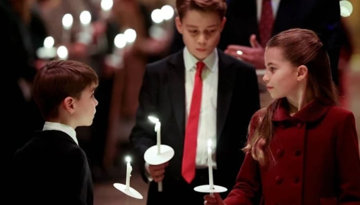 Princess Charlotte supports Prince Louis in sweet moment at Royal Carol Concert