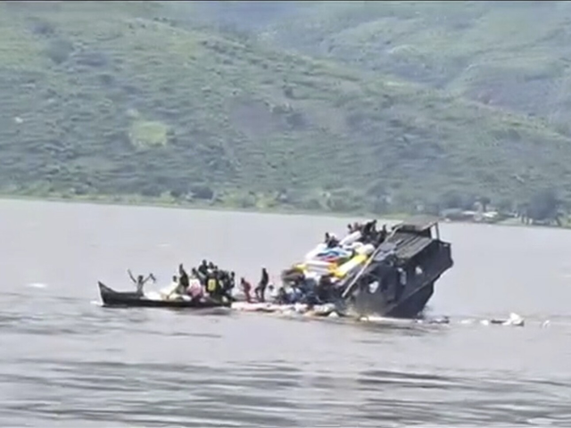 At least 38 dead, over 100 missing after ferry capsizes in DR Congo