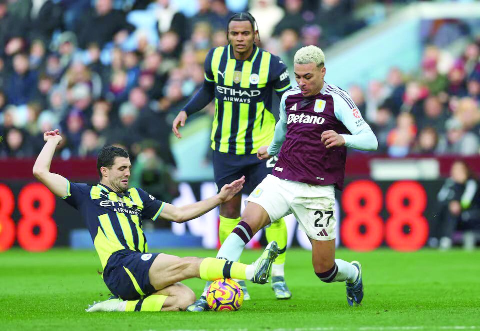 Villa stun crisis-hit Man City