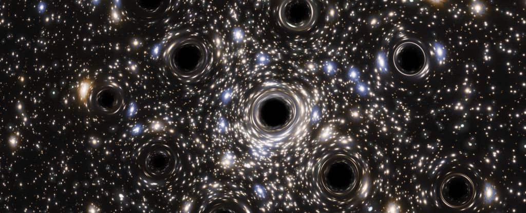 Swarm of Black Holes Found Lurking in The Heart of a Giant Star Cluster : ScienceAlert