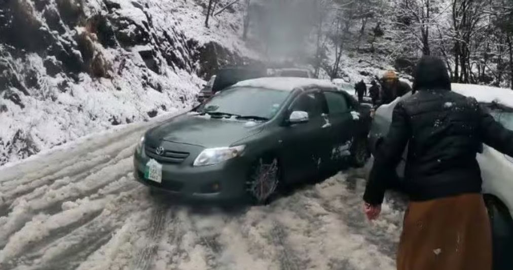 Murree Latest Snowfall Update for tourists