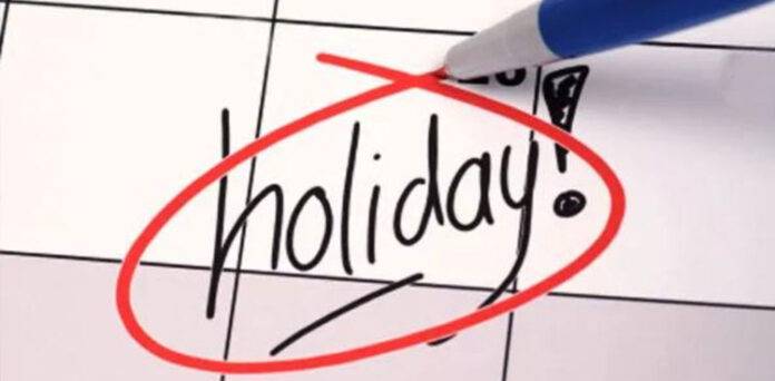 New Year’s Day Holiday announced for Govt and Private Sector