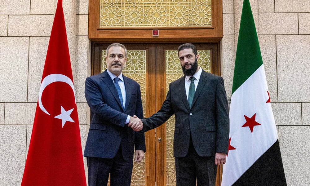 Turkish FM Hakan Fidan meets Syria’s new leader in Damascus