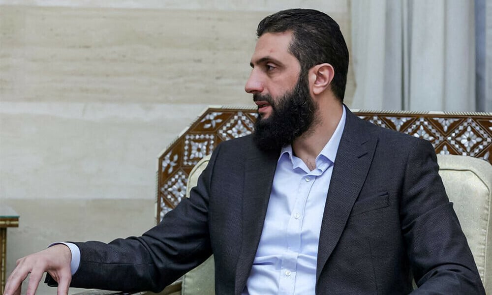 New Syrian leader promises not to interfere in Lebanon