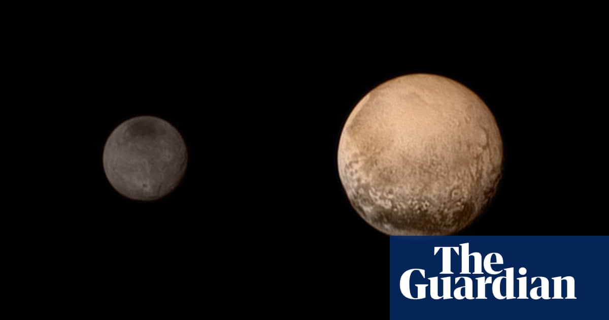 ‘Kiss and capture’: scientists offer new theory on how Pluto got its largest moon | Pluto