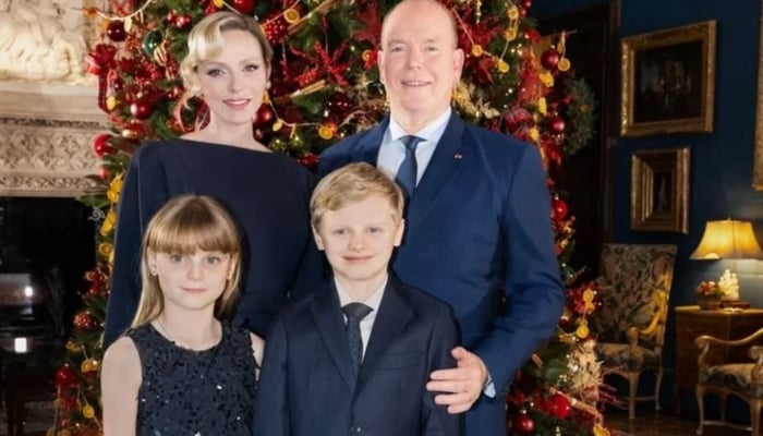 Princess Charlene welcomes New Year with elegance as she joined by her family