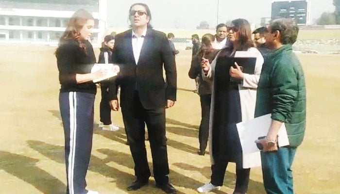 ICC team inspects Rawalpindi Cricket Stadium ahead of Champions Trophy