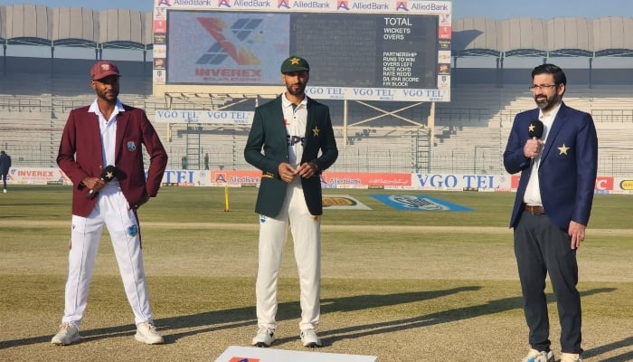 West Indies win toss, opt to bat first in series decider Test against Pakistan