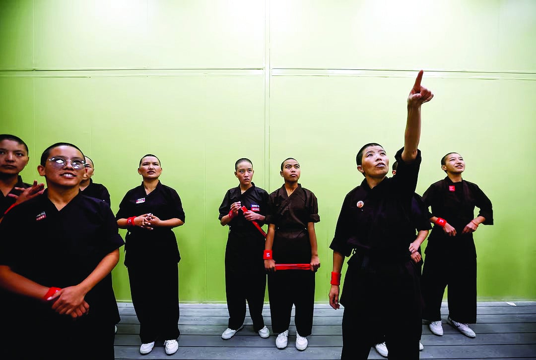 Kung fu nuns kick their way to spirituality