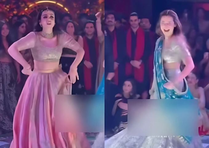 Hania Amir’s dance dazzles at dholki of Yashma Gill’s sister