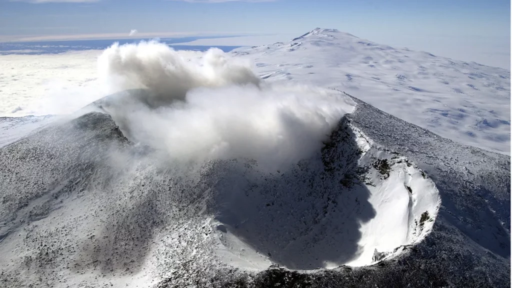 Melting Antarctic Ice Could Awaken 100 Hidden Volcanoes