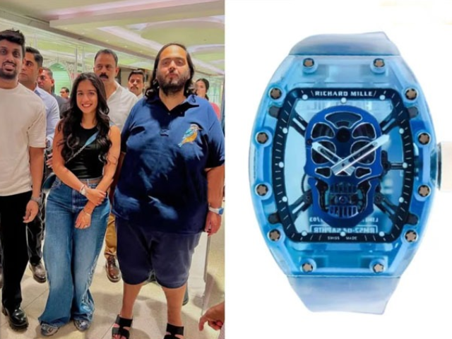 Anant Ambani stuns with multi-million dollar Richard Mille timepiece