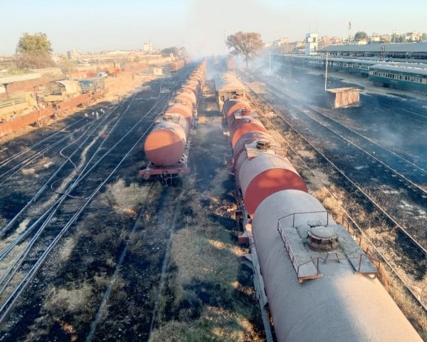 Fire erupts near Rawalpindi railway yard, no casualties reported