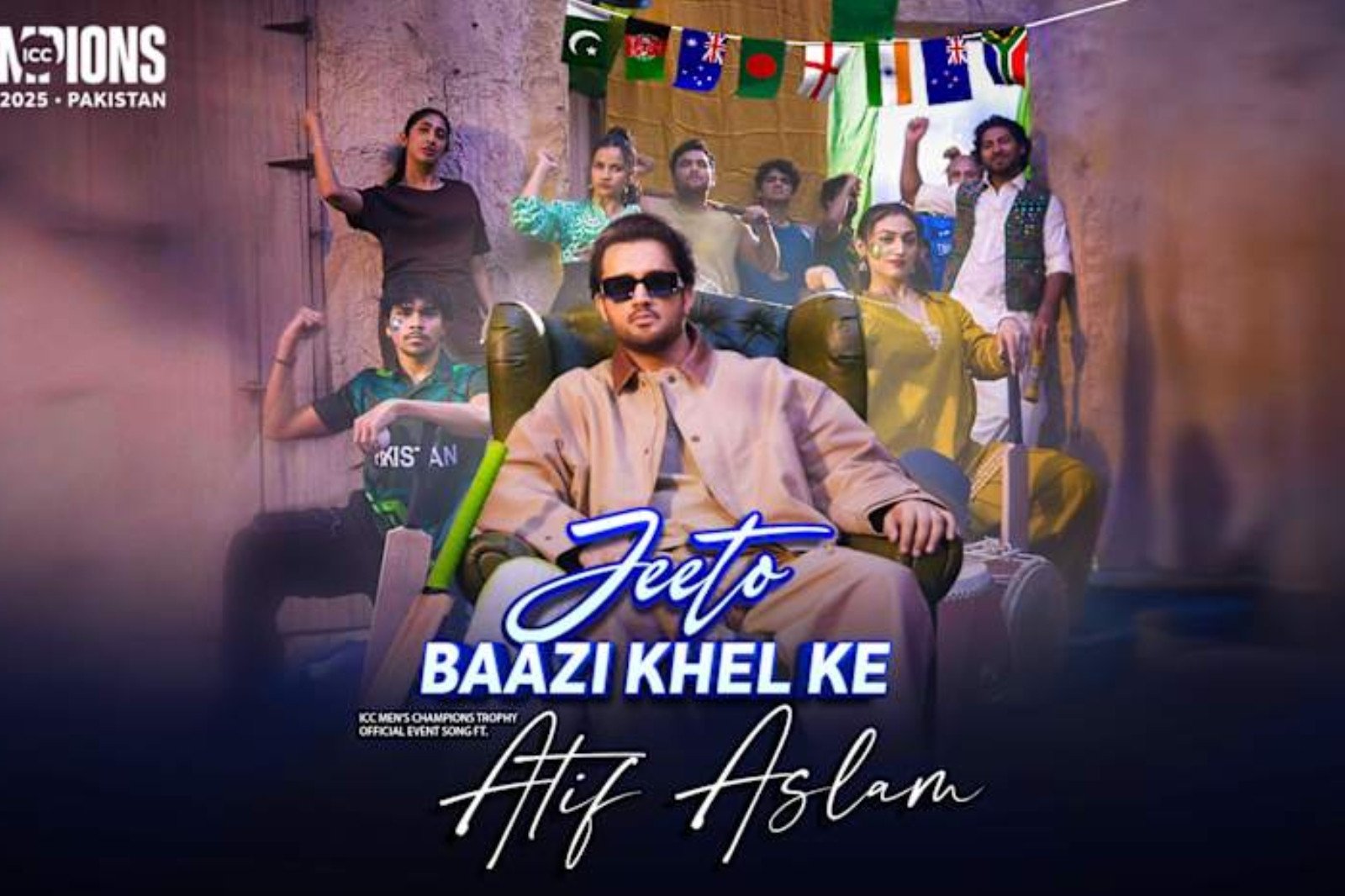 ICC releases official anthem ‘Jeeto Baazi Khel Ke’ for Champions Trophy