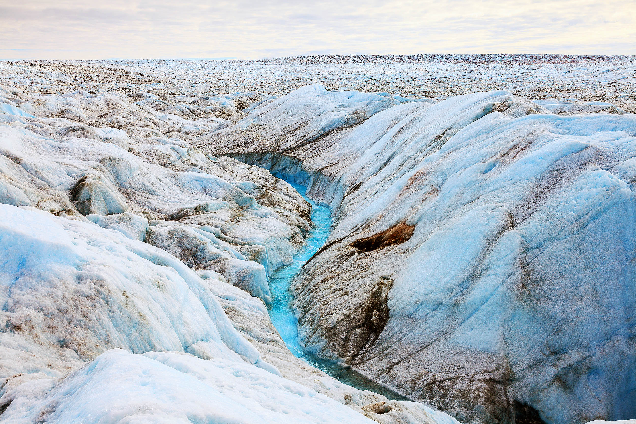 Greenland’s ice is cracking and falling apart at a very alarming rate