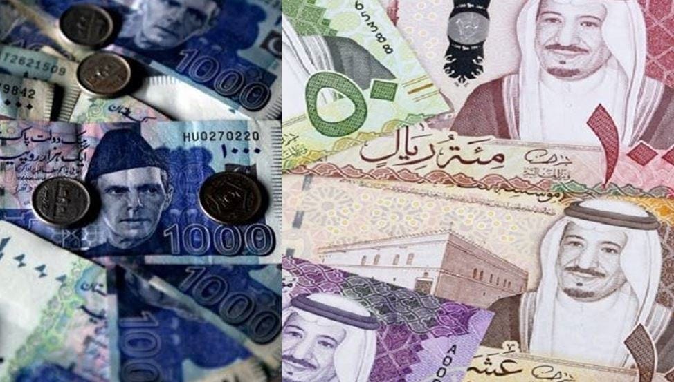 Saudi Riyal exchange rate against Pakistani rupee drops – 5 February 2025