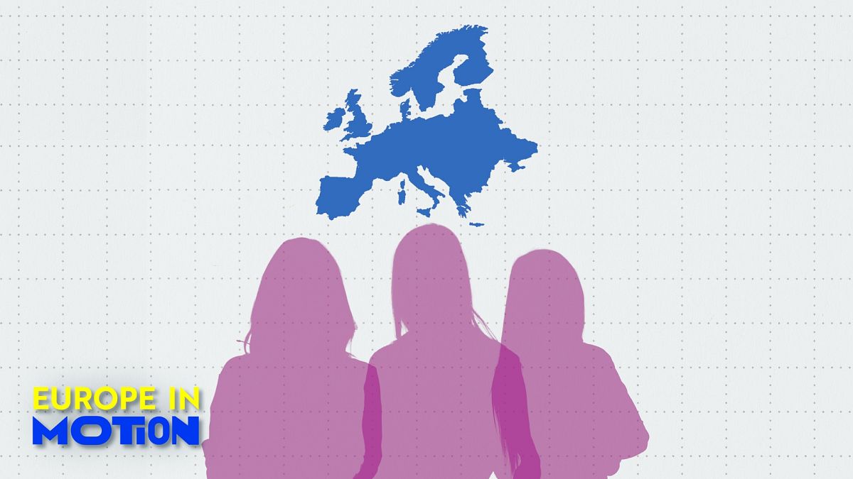 Which European countries have the most and least female government and parliament representatives?