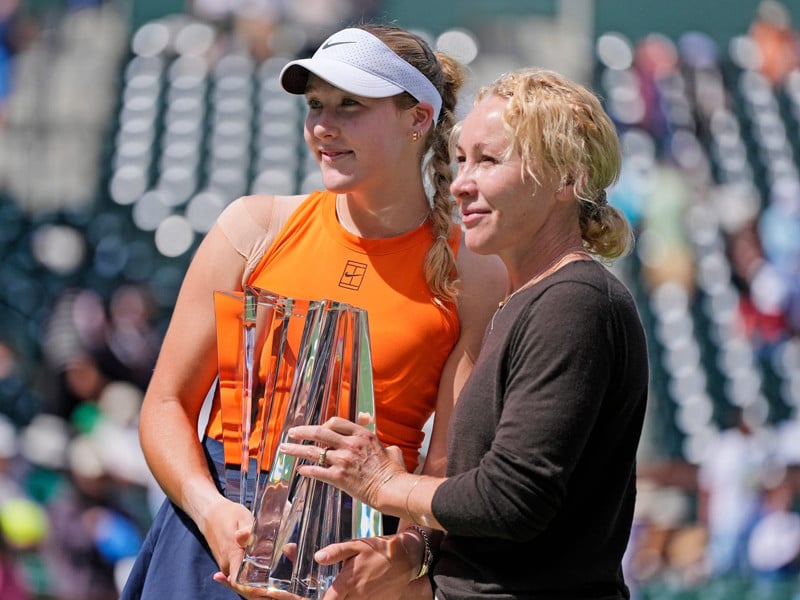 Andreeva clinches Indian Wells title