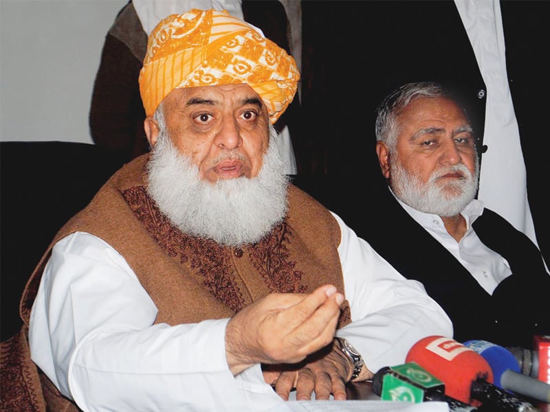 JUI-F to mull anti-govt movement after Eid