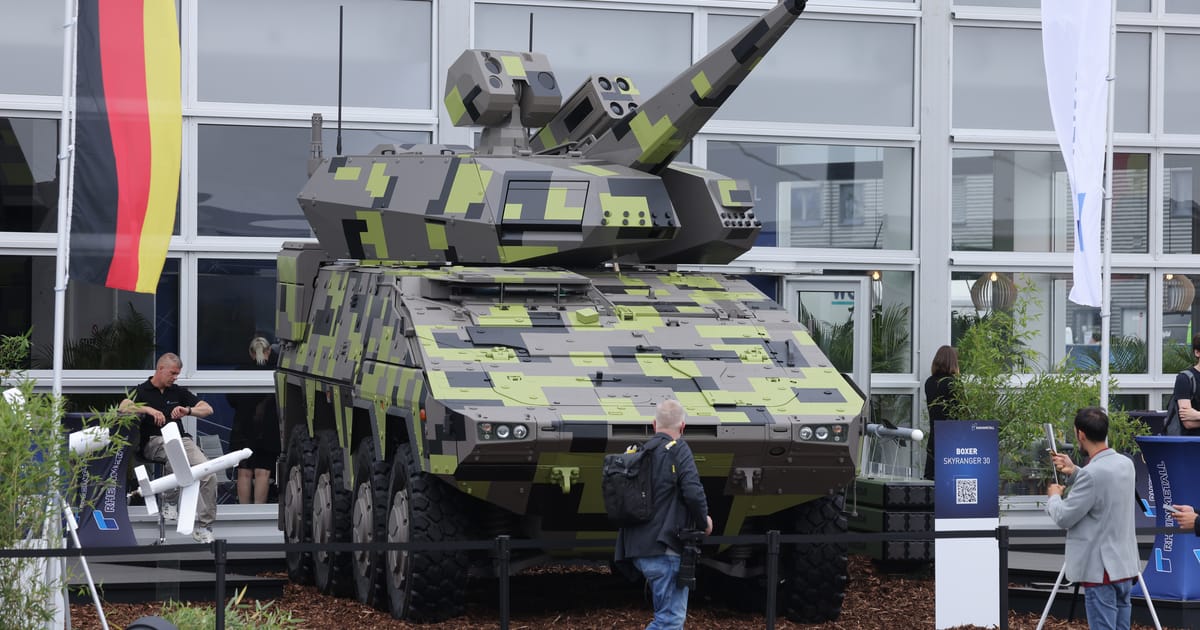 German defense giant Rheinmetall overtakes VW valuation – POLITICO