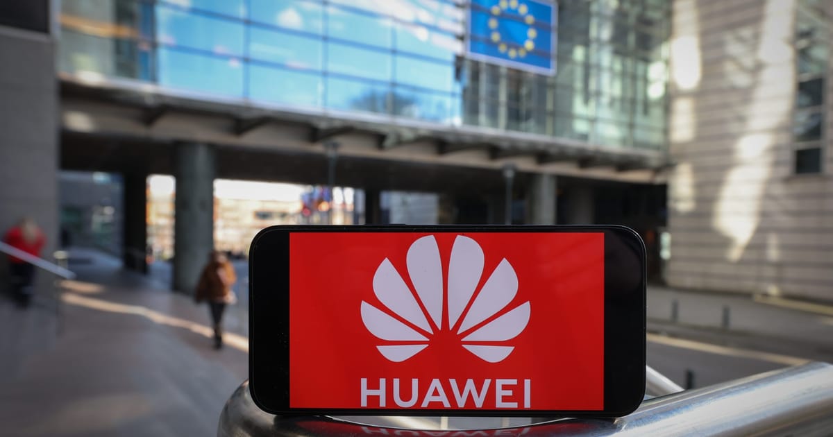 Huawei banned from European Parliament over bribery probe – POLITICO