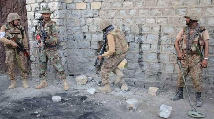 Several terrorists killed as security forces foil attack on checkpost in KP’s Tank