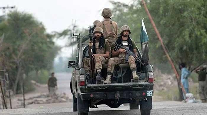 At least two soldiers martyred, nine terrorists killed in separate KP engagements