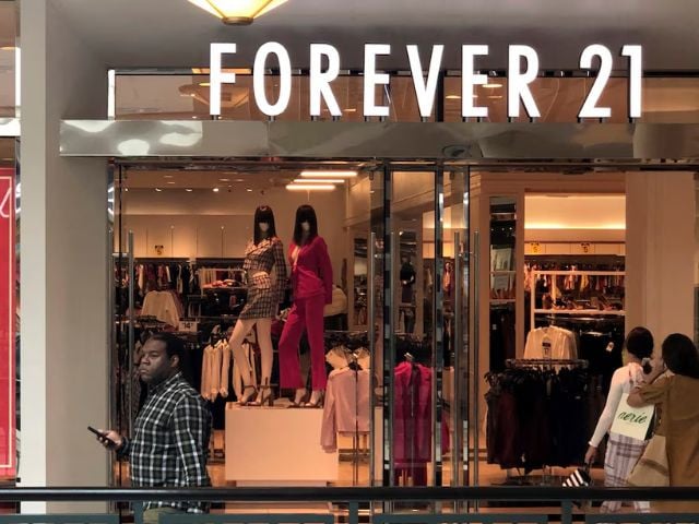 Fast-fashion giant Forever 21 files for bankruptcy again