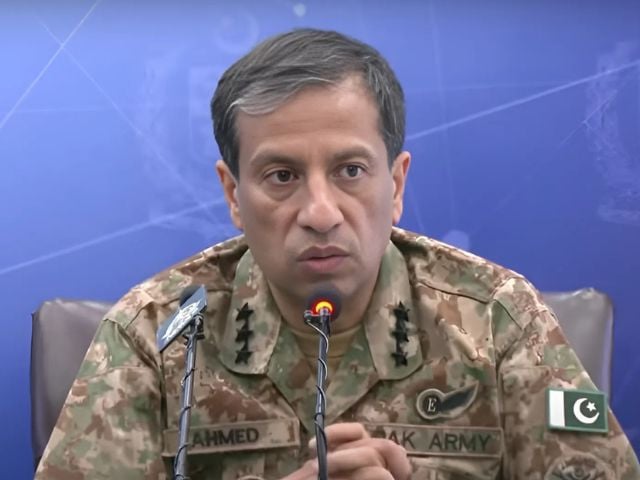 DG ISPR addresses press conference on Jaffar Express attack