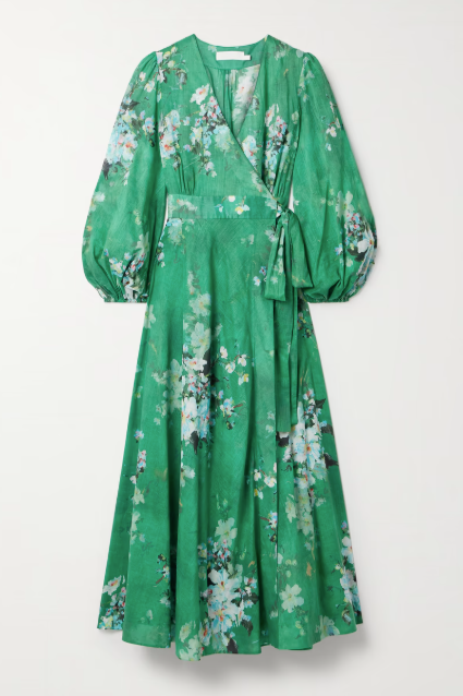 Everly wrap dress