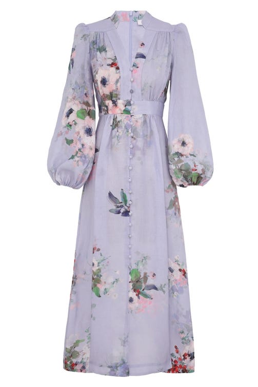 Everley Plunge Midi Dress