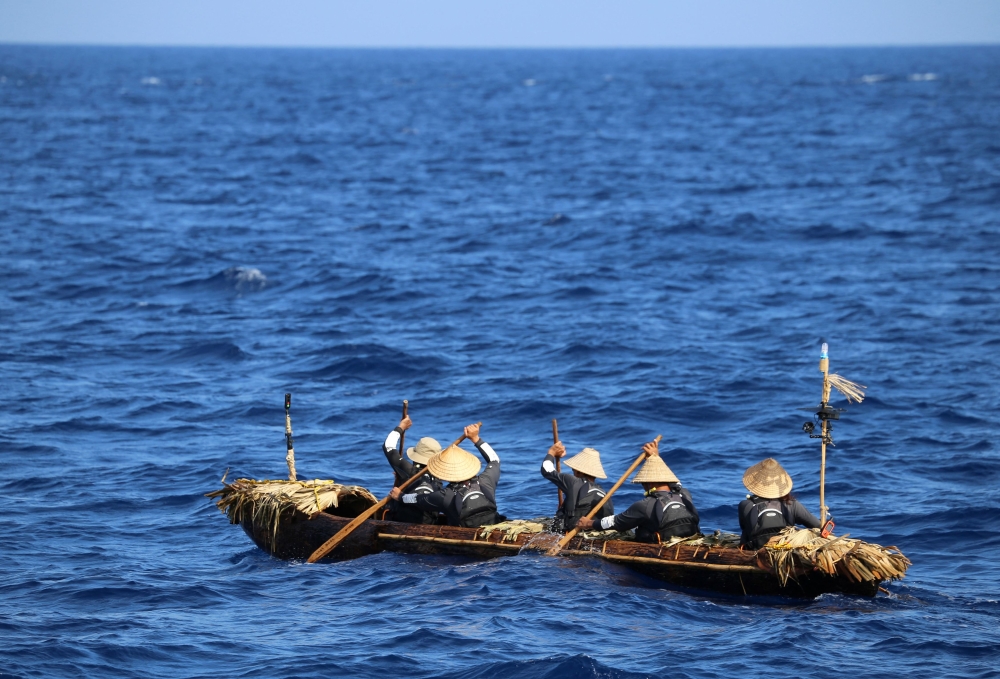 Paddling 30,000 years into the past: Scientists replicate prehistoric seafaring with a primitive canoe