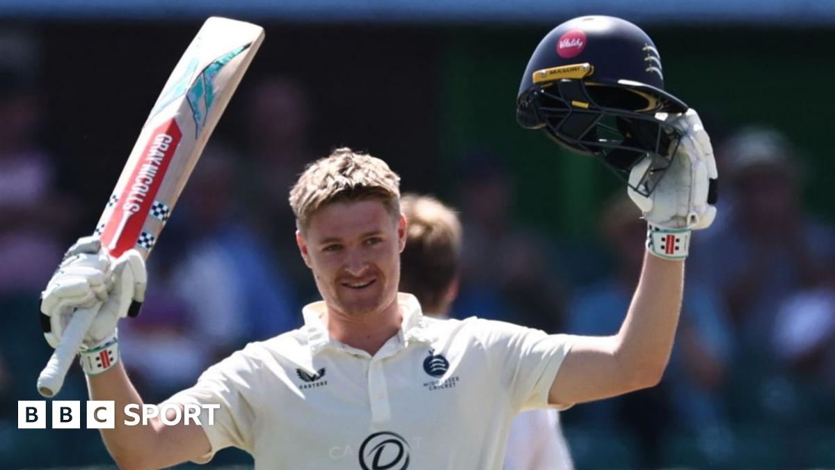 County Championship: Leics v Middlesex – Ben Geddes puts visitors in control