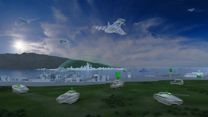 German premiere with live flight demonstration: German industry team showcases electromagnetic combat from the air