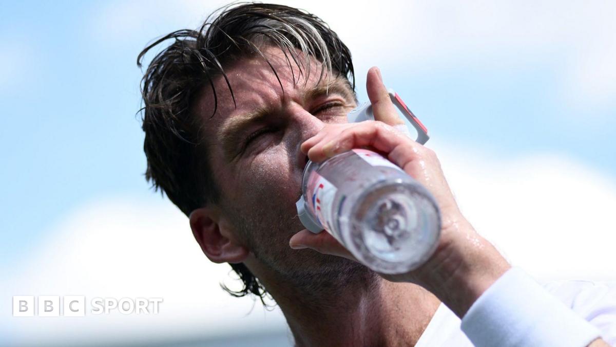 Wimbledon 2025: Hottest ever opening day sees players using ice to keep cool at SW19