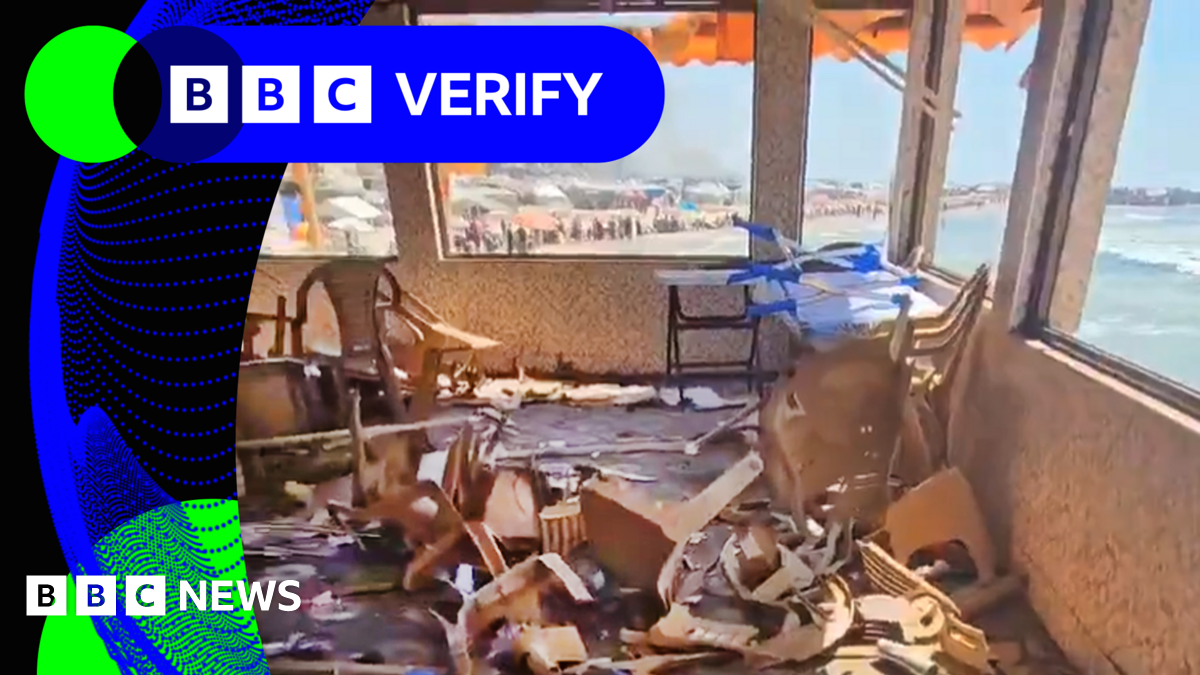 BBC Verify Live: Verifying video from Gaza after wave of Israeli air strikes