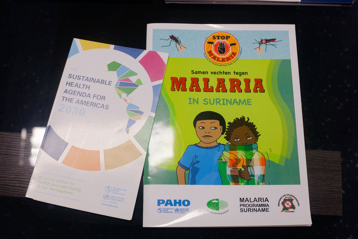 Communication materials on malaria prevention and treatment