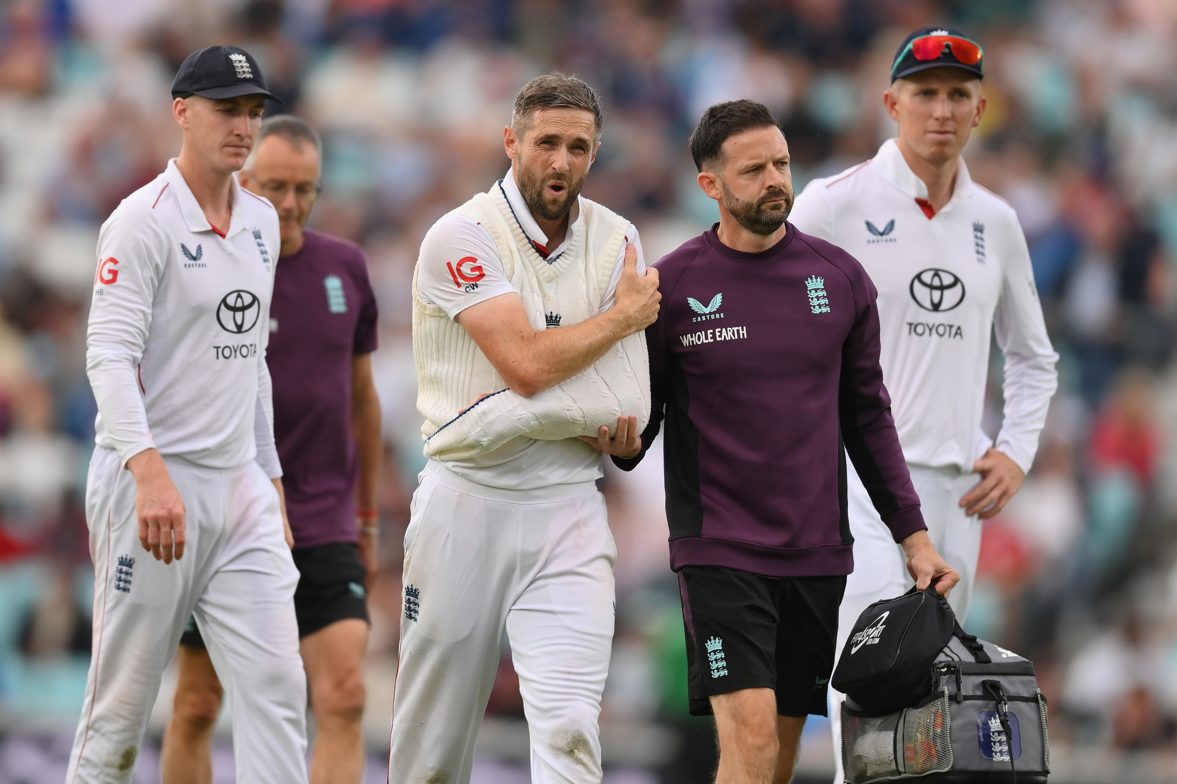 England v India - 5th Rothesay Test Match: Day One