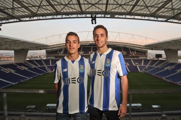 Diogo Jota and brother Andre