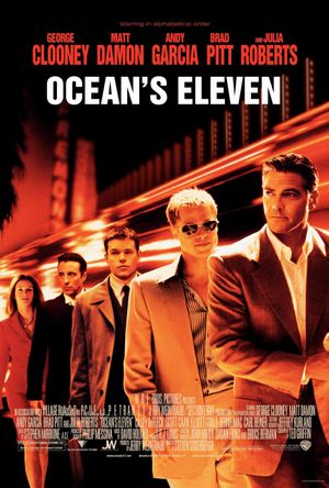 book cover for Ocean's Eleven by 