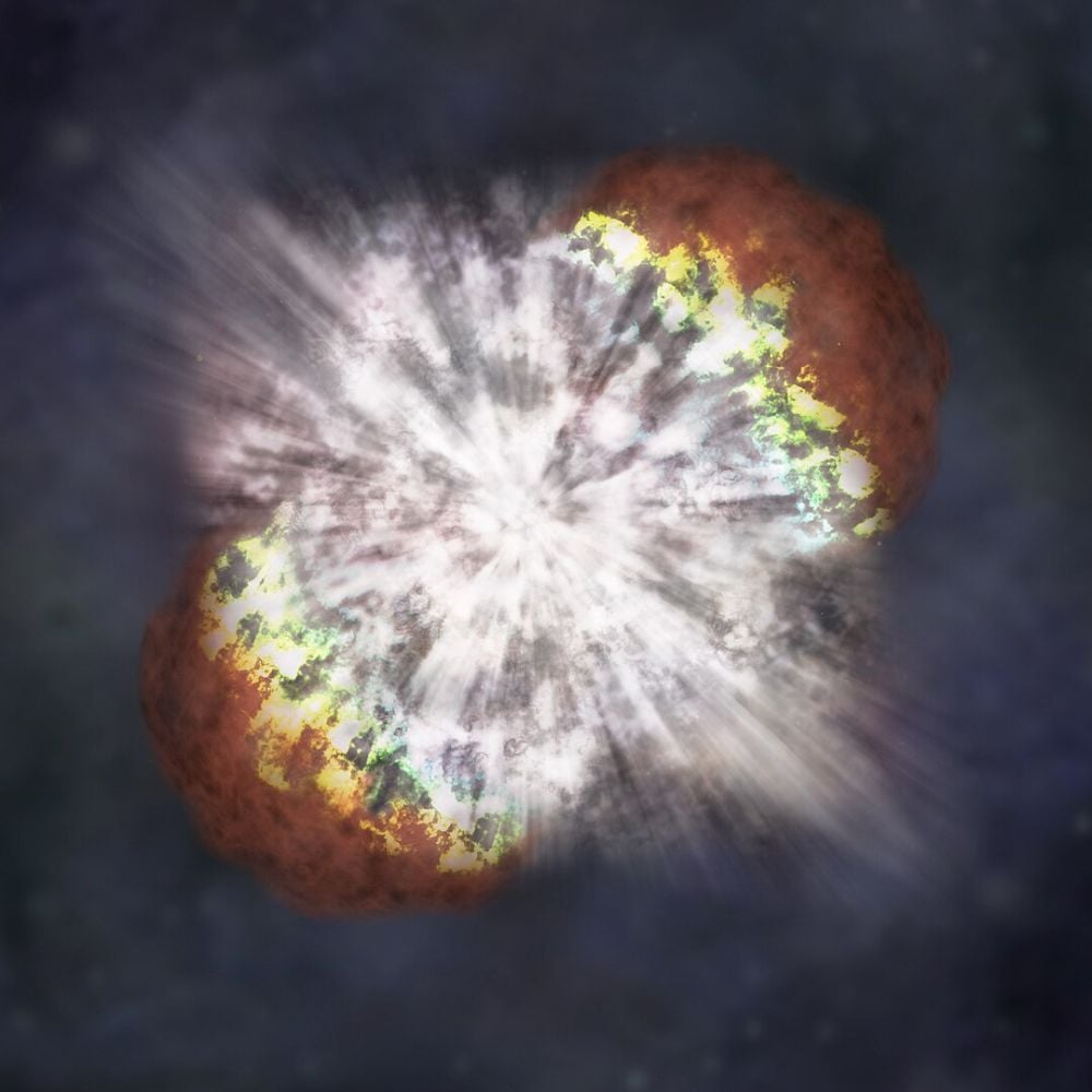 This artist's illustration shows the explosion of SN 2006gy, a superluminous supernova about 238 million light-years away. Image Credit: By Credit: NASA/CXC/M.Weiss - http://chandra.harvard.edu/photo/2007/sn2006gy/more.html#sn2006gy_xray, Public Domain, https://commons.wikimedia.org/w/index.php?curid=2080784