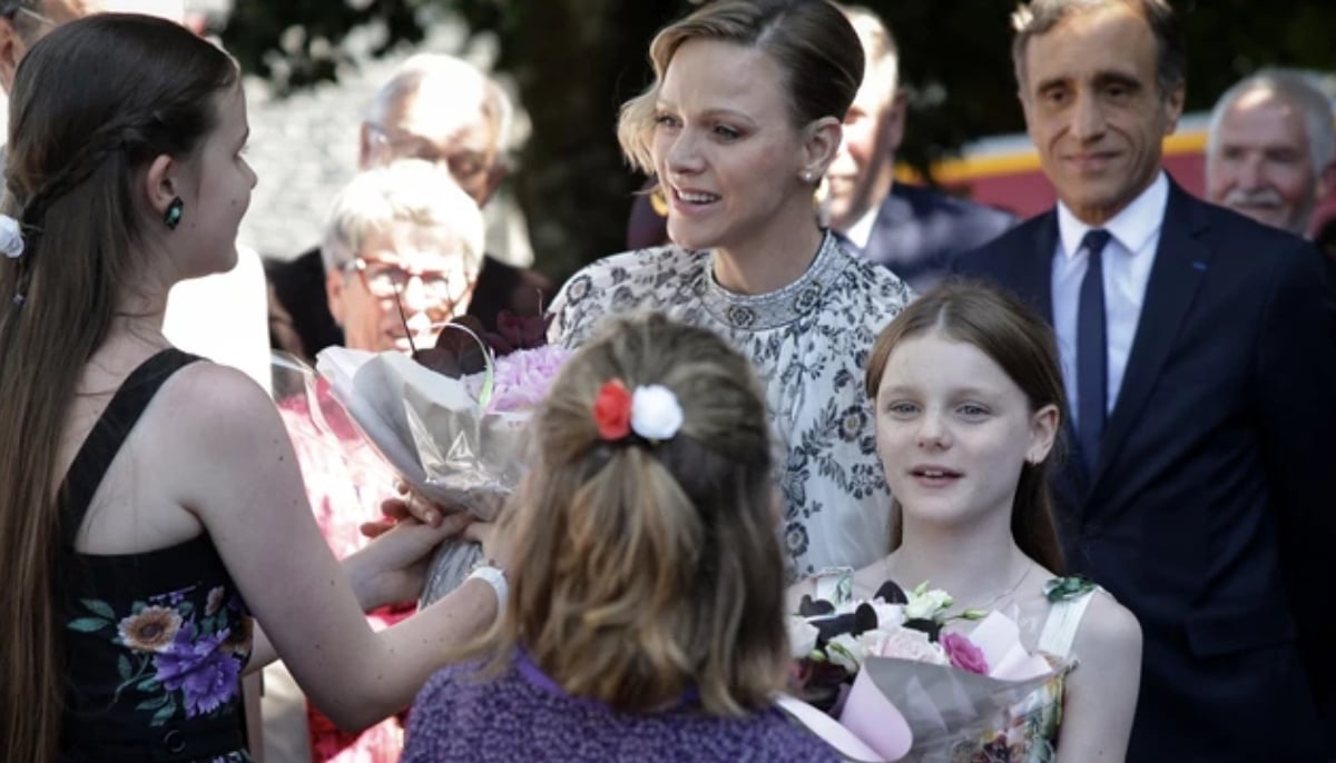 Princess Charlene, Prince Albert reunite for daughter Gabriellas big day