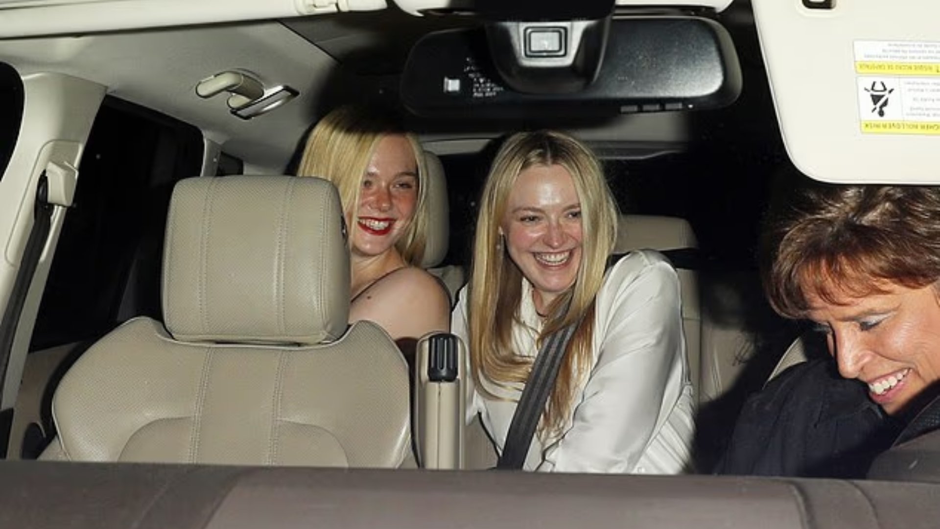 Dakota, Elle Fanning enjoy sisters night out at celeb hotspot
