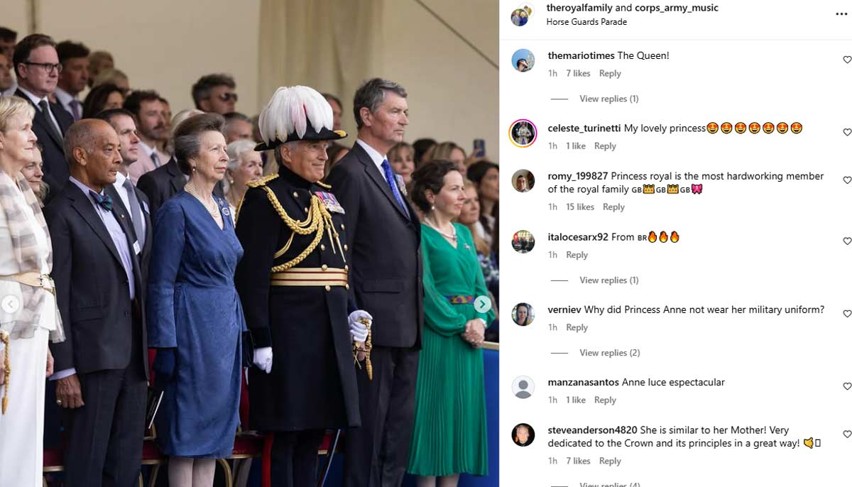 Royal family celebrates as Princess Anne receives The Queen title
